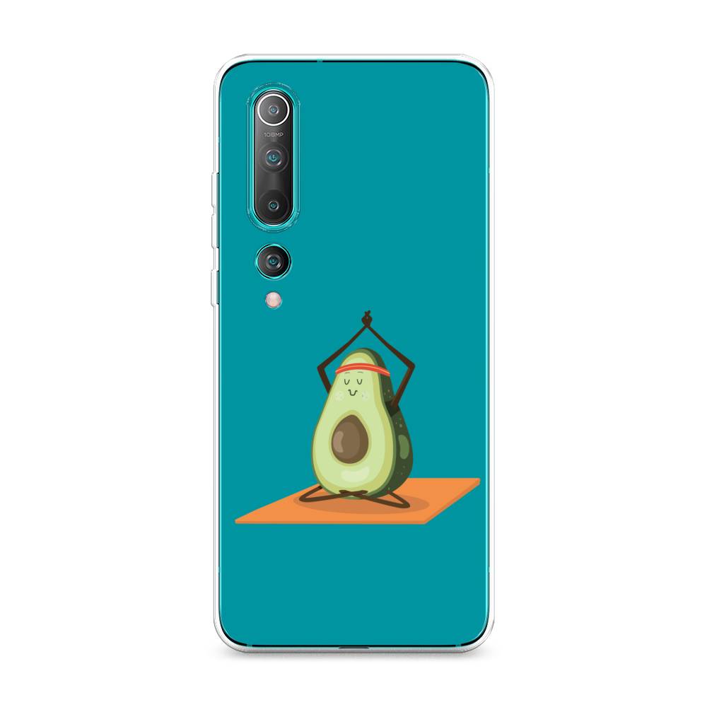 

Чехол на Xiaomi Mi10/Mi10 Pro "Расслабься с авокадо", Голубой, 37550-6