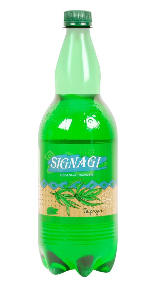 

Газированный напиток Signagi тархун сильногазированный 1 л