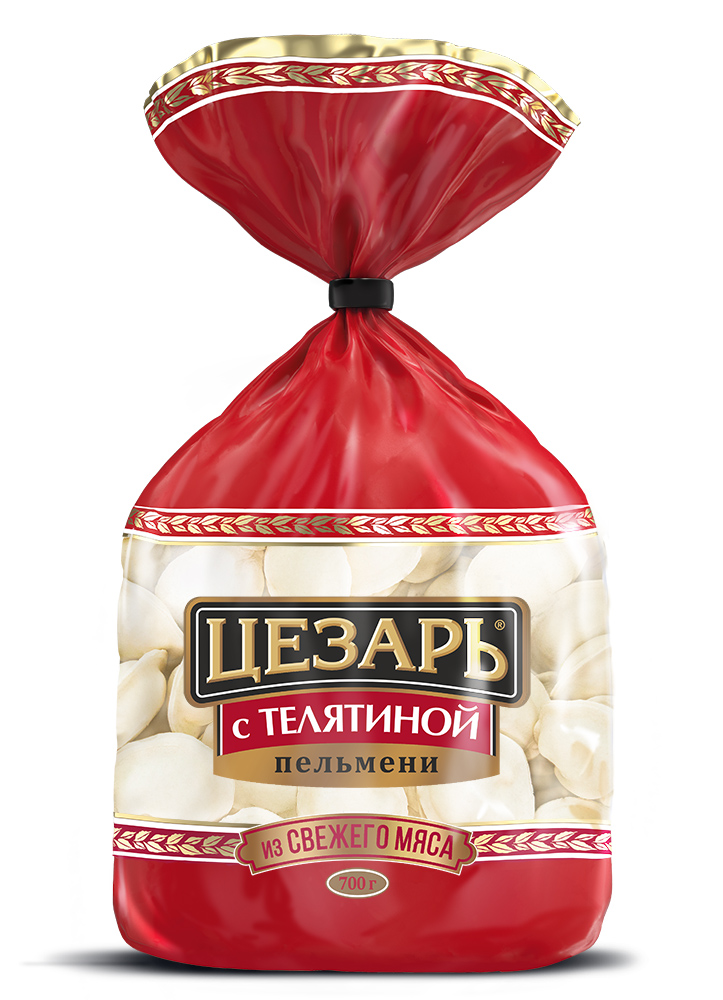 

Пельмени Цезарь с телятиной 450 г