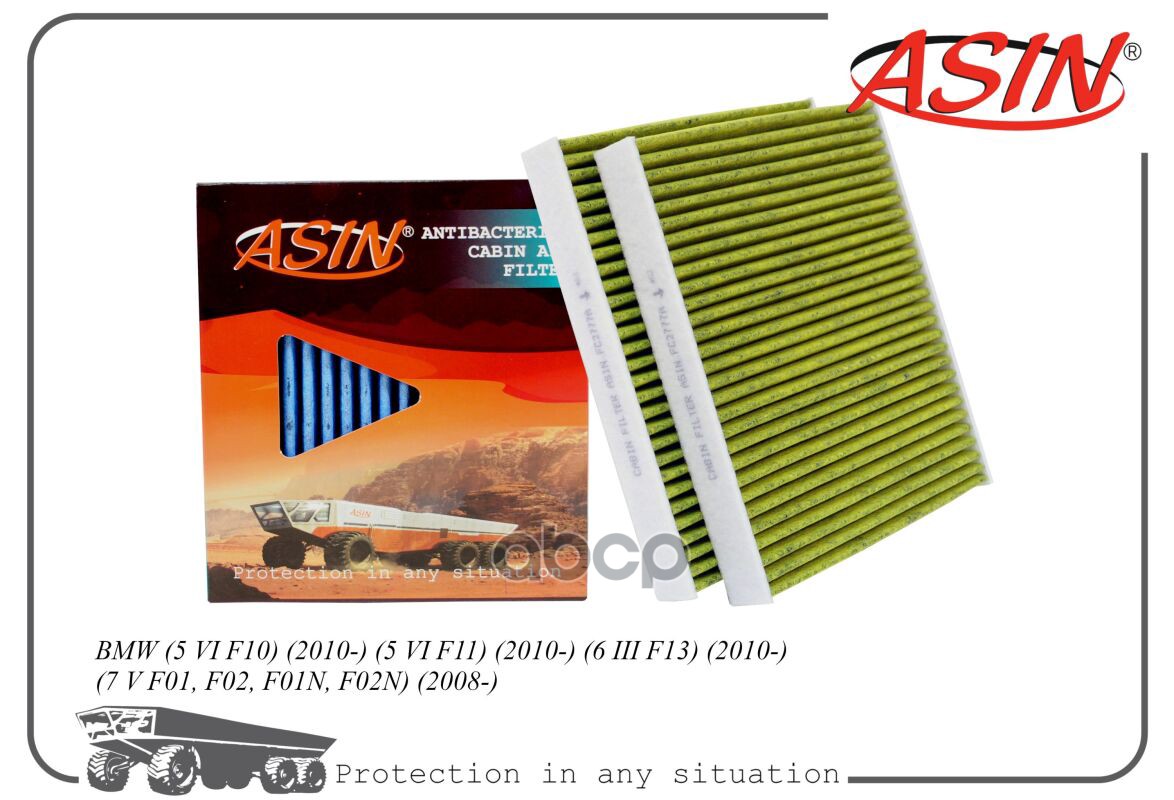 

Фильтр Салонный 64119272641Asin.Fc2777A Антибак 1Шт ASIN ASINFC2777A