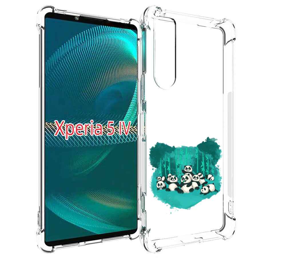 

Чехол MyPads нарисованные панды для Sony Xperia 5 IV (5-4), Прозрачный, Tocco