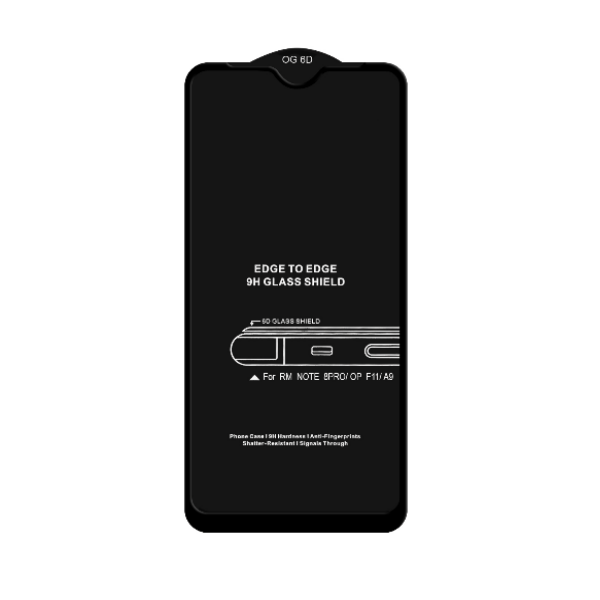 

Защитное стекло Xiaomi Note 8 Pro 6D