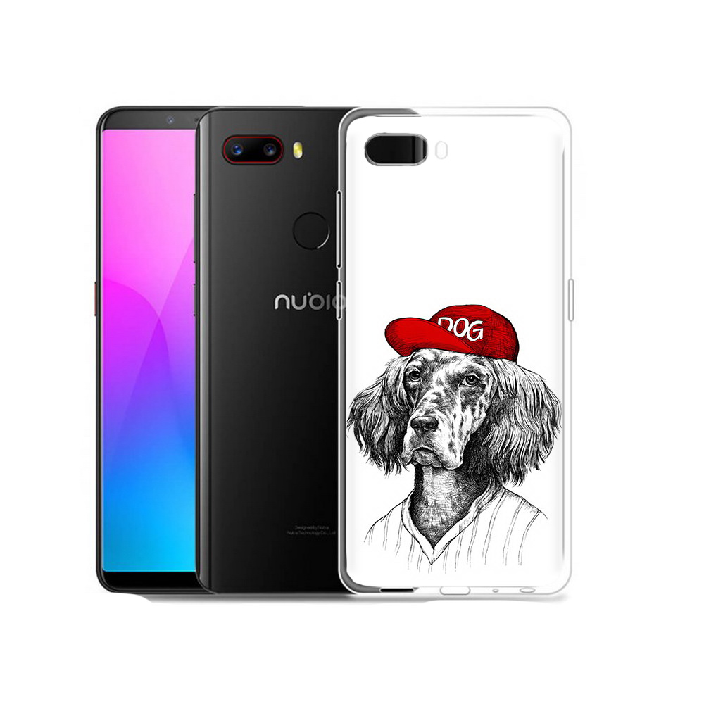 

Чехол MyPads Tocco для ZTE Nubia Z18 дог (PT115657.463.333), Прозрачный, Tocco
