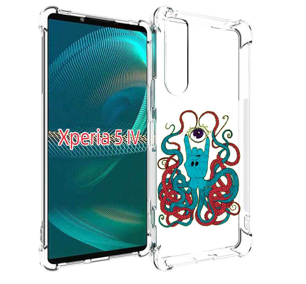 

Чехол MyPads осьминог-рука абстракция для Sony Xperia 5 IV (5-4), Прозрачный, Tocco