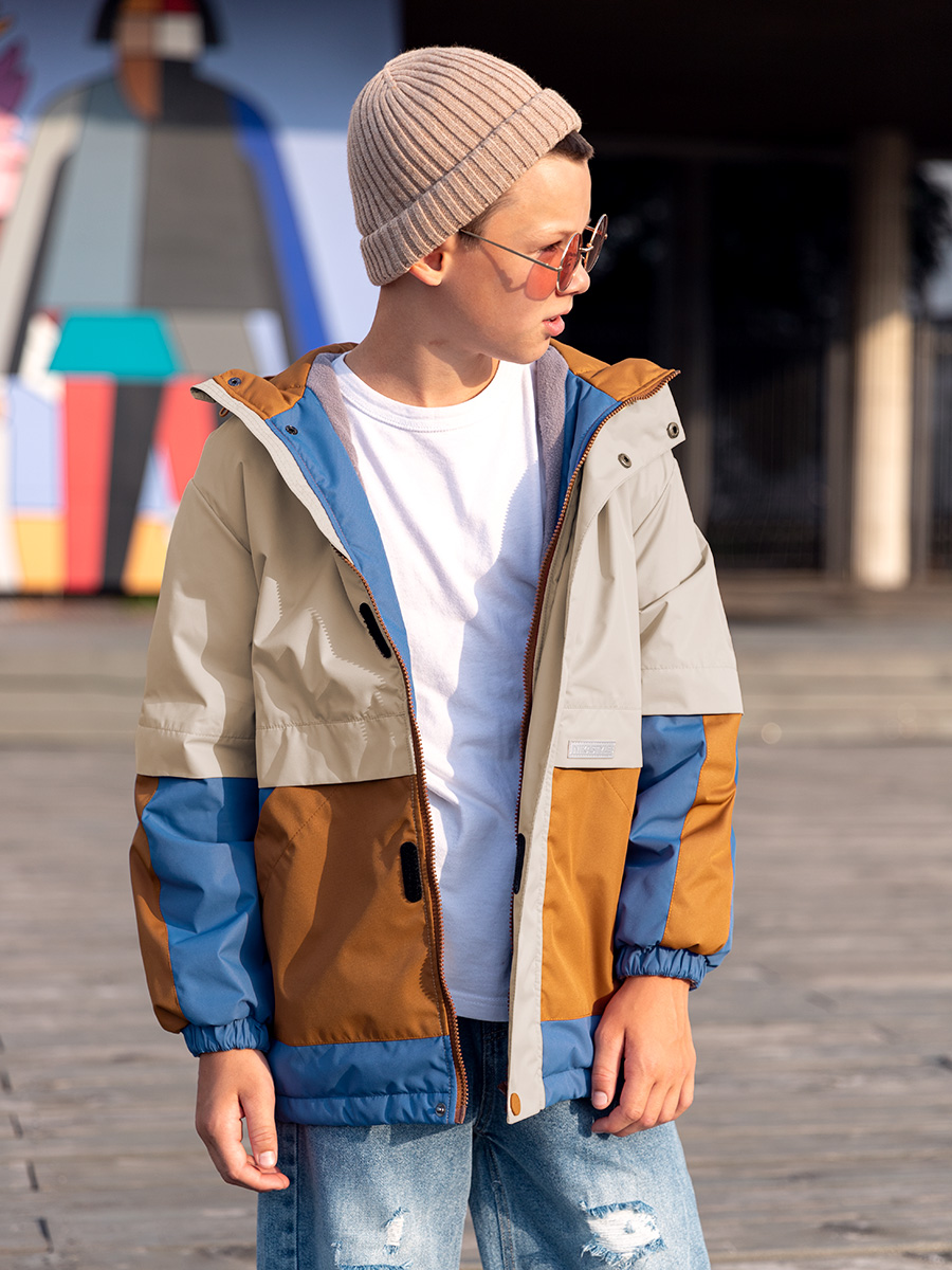 

Куртка детская NIKASTYLE 4м3124, бежевый, 152, 4м3124