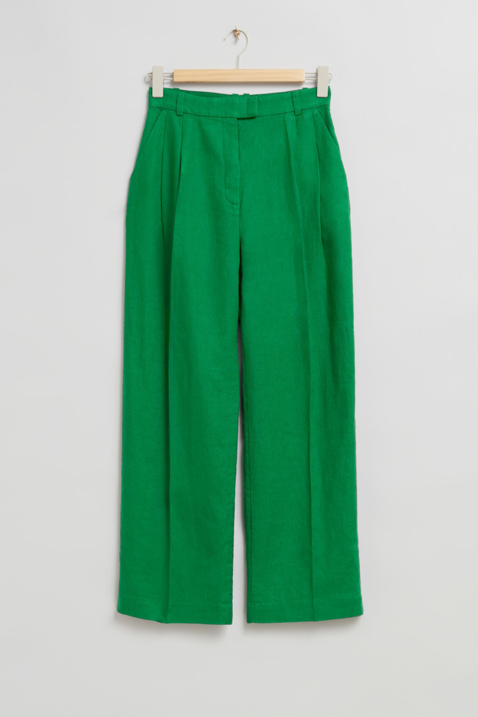 

Брюки женские & Other Stories 1150930003 зеленые 38 EU (доставка из-за рубежа), Зеленый, 1150930003