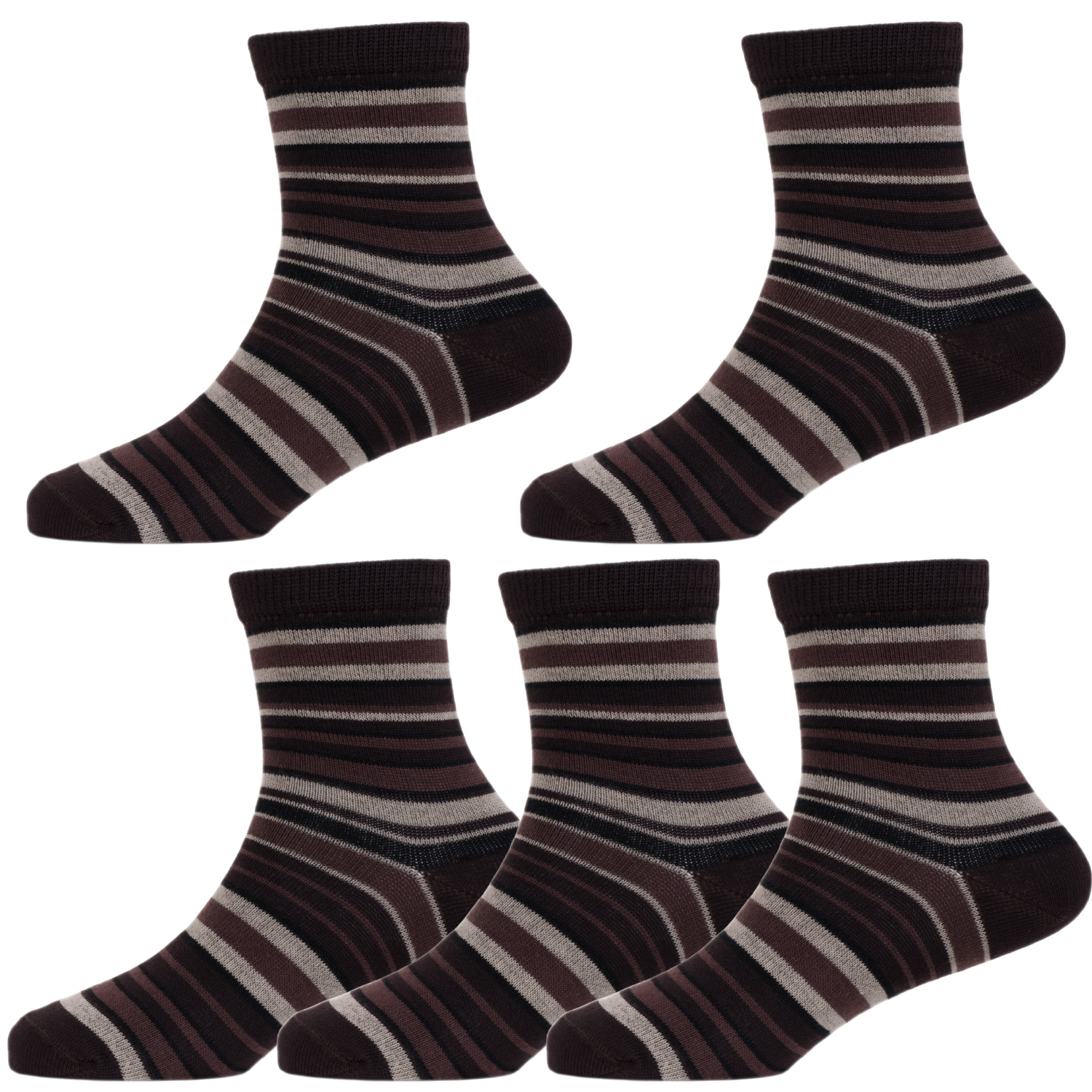 Носки детские LorenzLine 5-Л31 цв. коричневый; серый р. 41974
