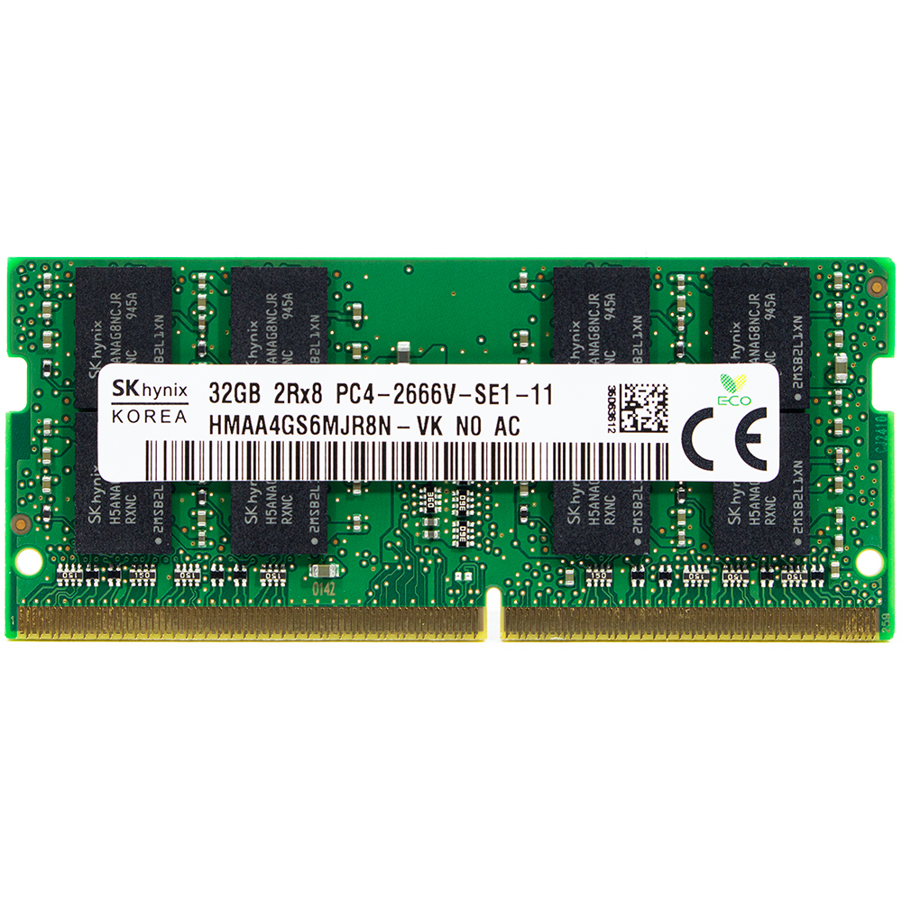 

Оперативная память Hynix HMAA4GS6MJR8N-VK DDR4 1x32Gb 2666MHz, HMAA4GS6MJR8N-VK