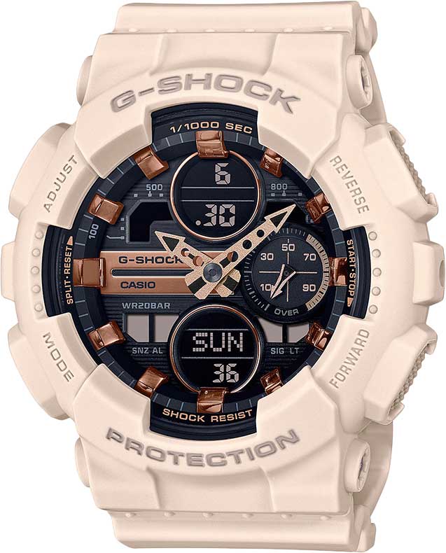 

Наручные часы женские Casio G-Shock GMA-S140M-4A, GMA-S140M-4A