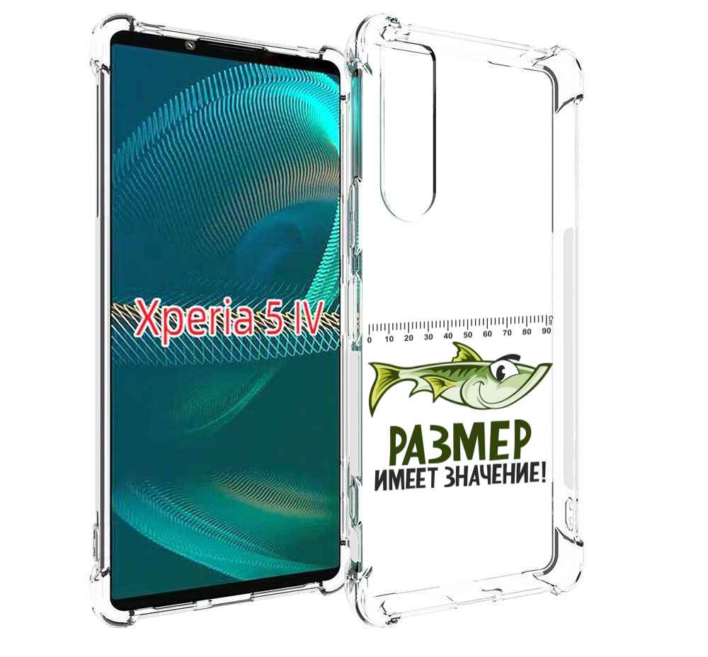 

Чехол MyPads размер не имеет значения для Sony Xperia 5 IV (5-4), Прозрачный, Tocco