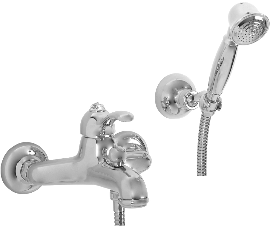 

Migliore Смеситель Migliore Lem Swarovski 18881 для ванны с душем, хром