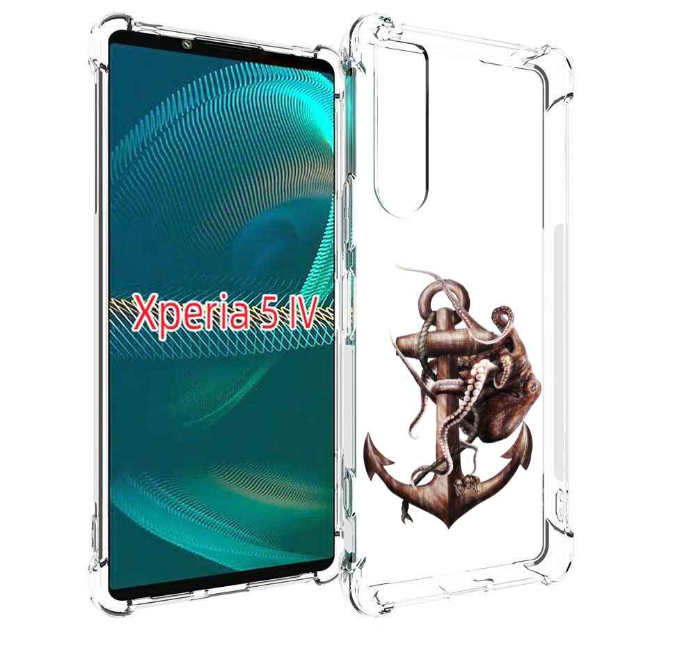 

Чехол MyPads ржавый якорь для Sony Xperia 5 IV (5-4), Прозрачный, Tocco