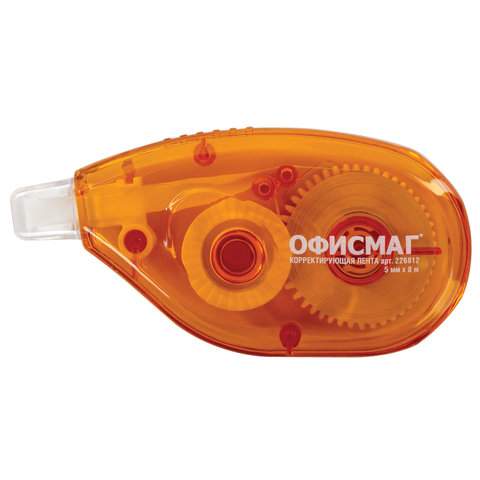 Корректирующая лента Офисмаг 226812, 5мм х 8м., 8 штук