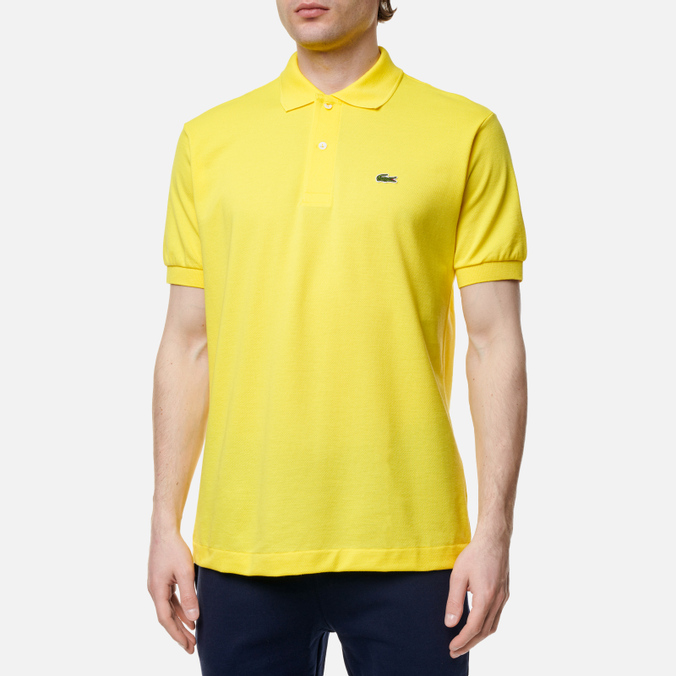

Футболка мужская Lacoste L1212-HLL желтая L, L1212-HLL