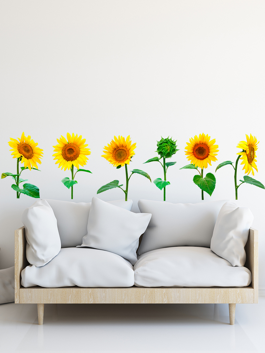 

Наклейка Woozzee Солнечный подсолнух