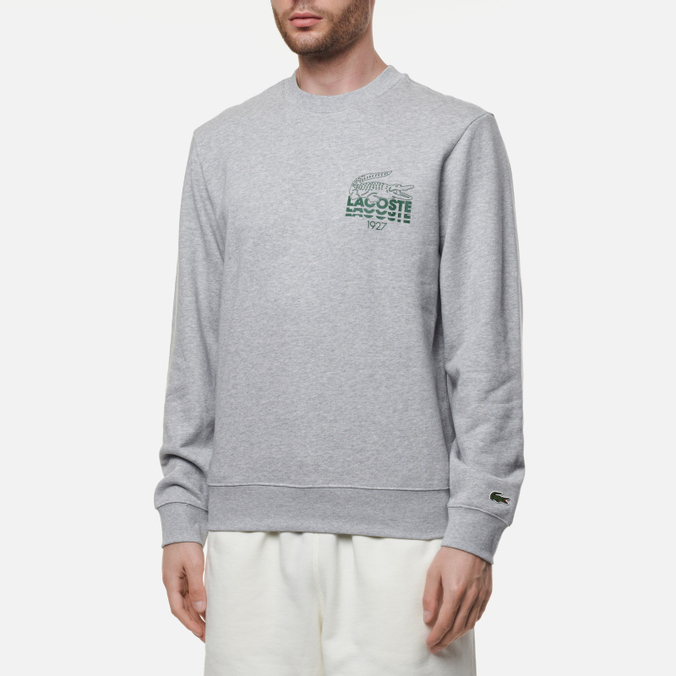 

Свитшот мужской Lacoste SH1216-CCA серый M, SH1216-CCA