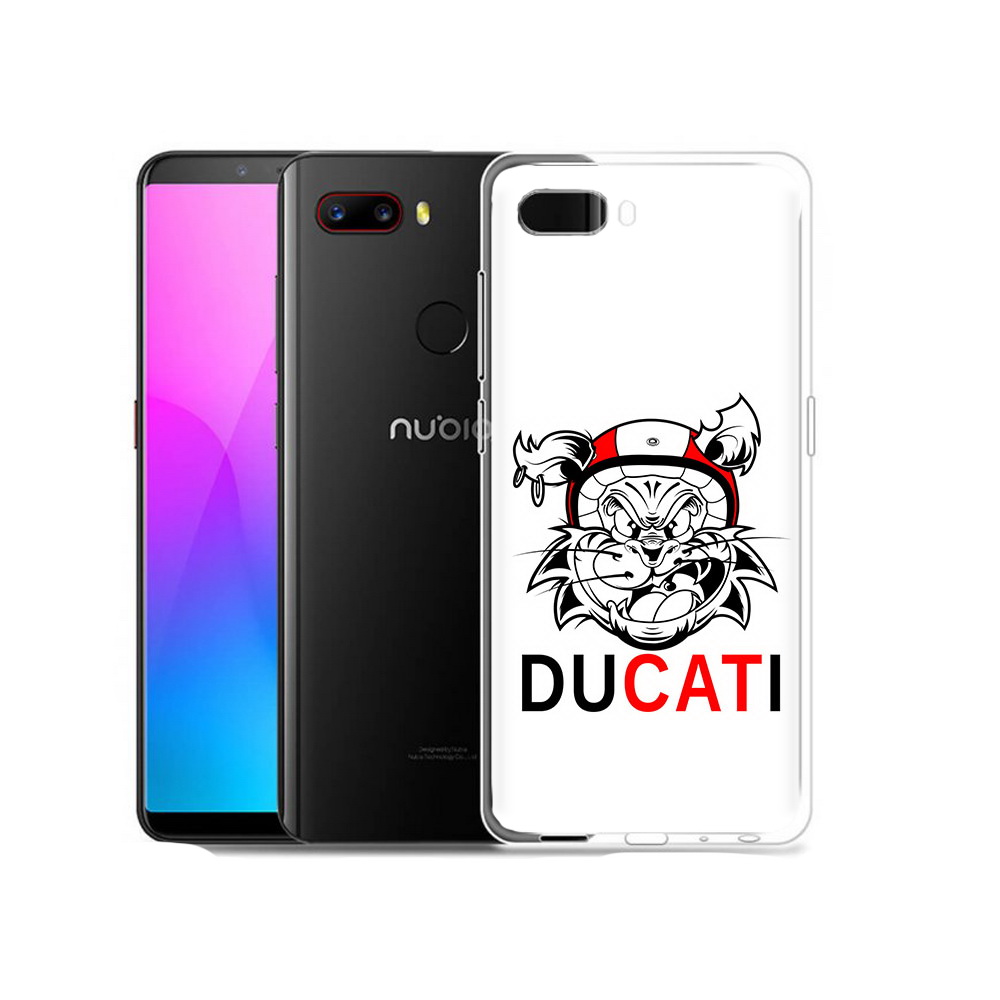 

Чехол MyPads Tocco для ZTE Nubia Z18 дукати (PT115657.463.339), Прозрачный, Tocco