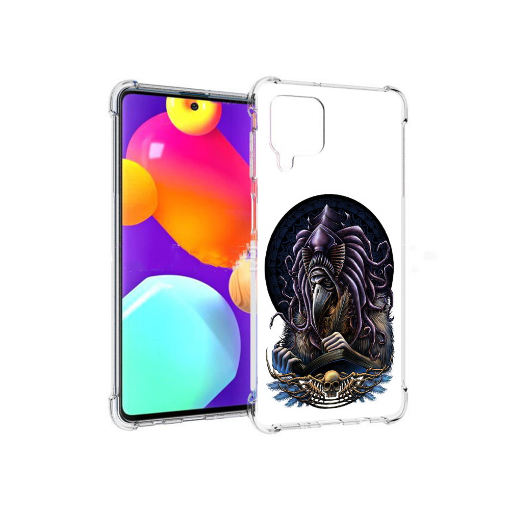

Чехол MyPads Tocco для Samsung Galaxy M62 умный ворон (PT158430.541.650), Прозрачный, Tocco