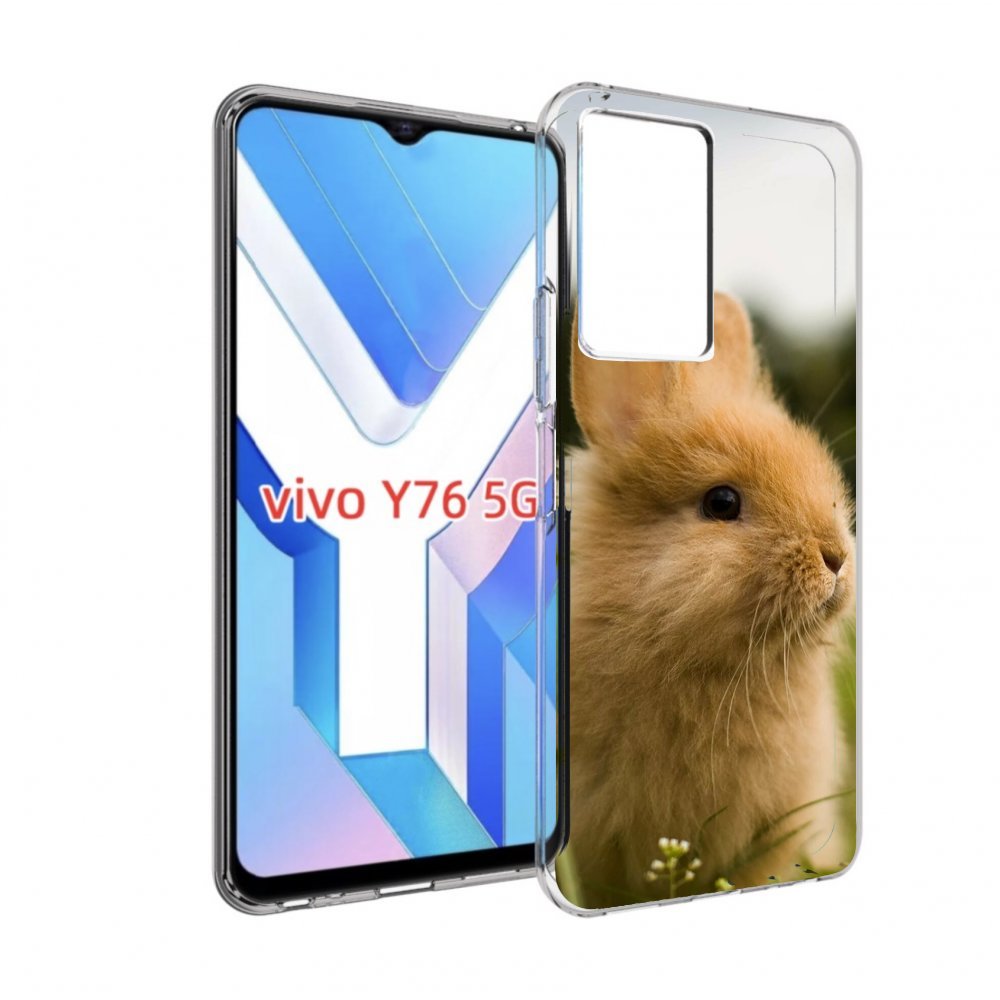 

Чехол MyPads Кролик для Vivo Y76 5G, Прозрачный, Tocco
