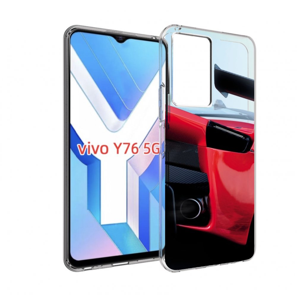 

Чехол MyPads Крыло-машины мужской для Vivo Y76 5G, Прозрачный, Tocco