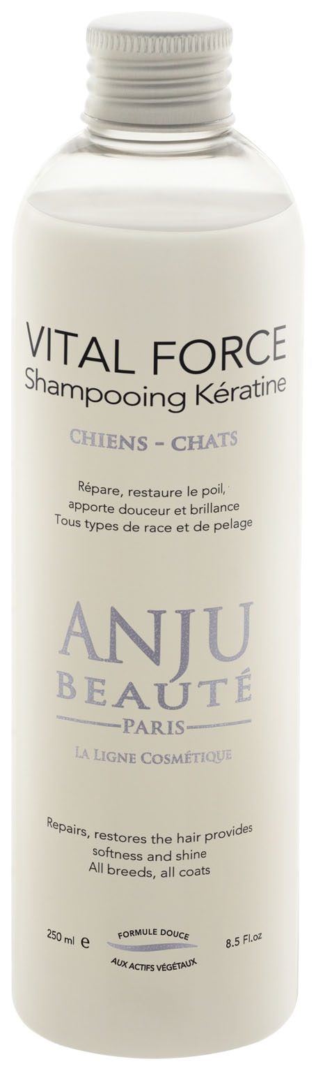 Шампунь для кошек и собак Anju Beaute Vital Force, Кератиновый, 250 мл