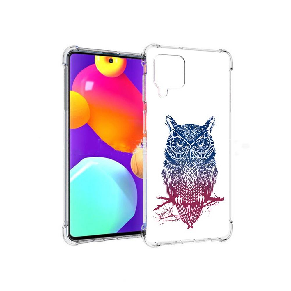 

Чехол MyPads Tocco для Samsung Galaxy M62 хиппи сова (PT158430.541.664), Прозрачный, Tocco
