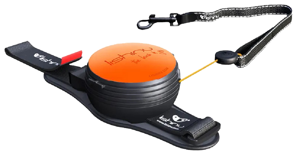 фото Поводок-рулетка lishinu 3 original для собак 8-12 кг размер m неоновый оранжевый