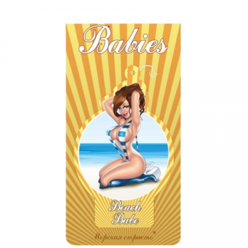 

Ароматизатор подвесной картонный ЛАС ИГРАС "Babies Beach Babe" Морская свежесть 2566497, Желтый, Ароматизатор подвесной картонный "Babies Beach Babe" Морская свежесть 2566497