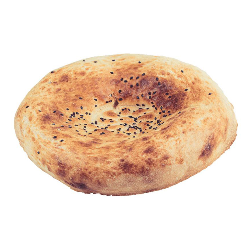 Лепешка узбекская Пекарня Перекрёсток пшеничная с кунжутом 300 г