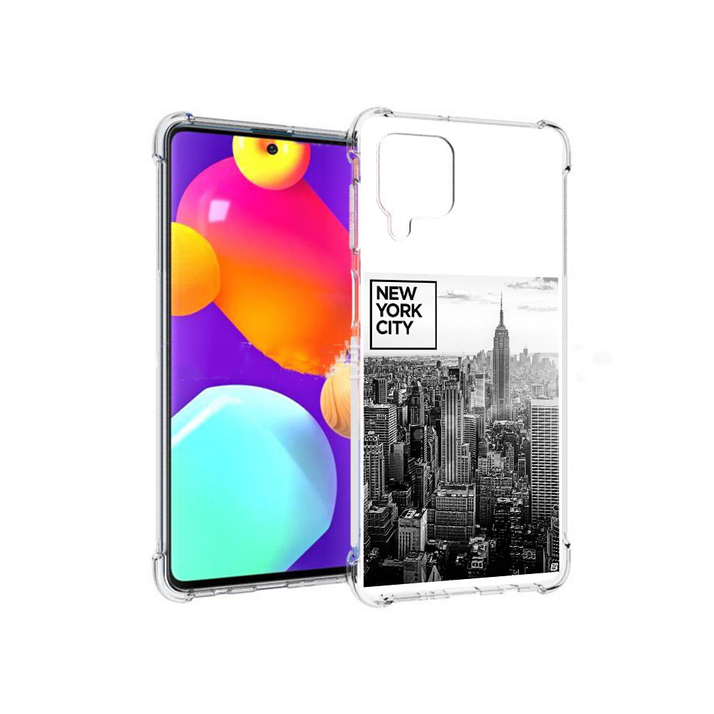 

Чехол MyPads Tocco для Samsung Galaxy M62 черно белый ньюерк (PT158430.541.686), Прозрачный, Tocco