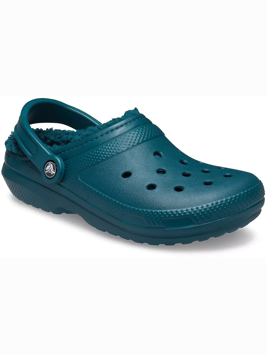 

Сабо мужские Crocs Classic Lined Clog зеленые 46 RU, Classic Lined Clog
