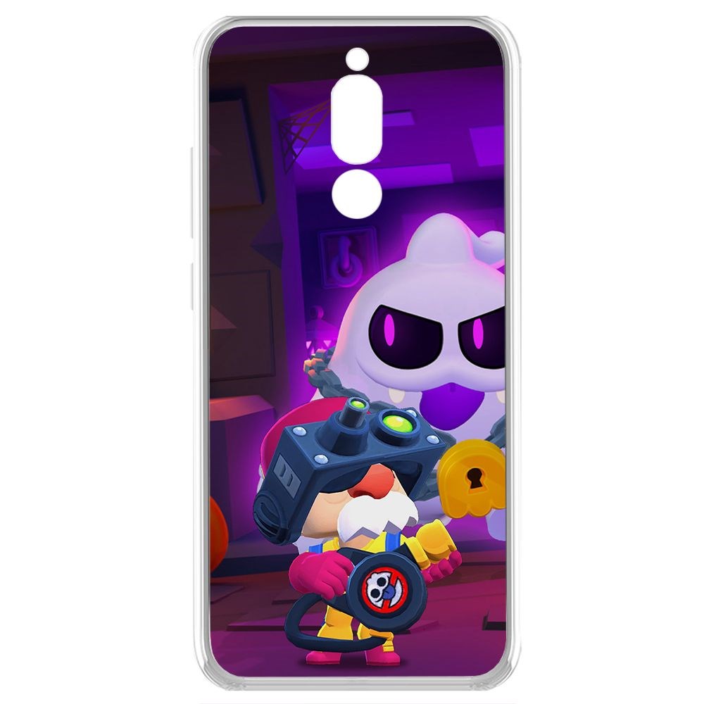 Чехол-накладка Brawl Stars-Охотник за Скуиками Гэйл для Xiaomi Redmi 8