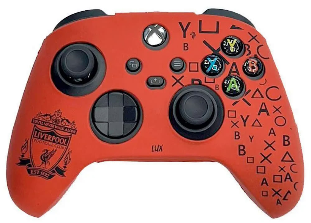 Чехол для геймпада NoBrand Silicone Case FC Liverpool для Xbox One