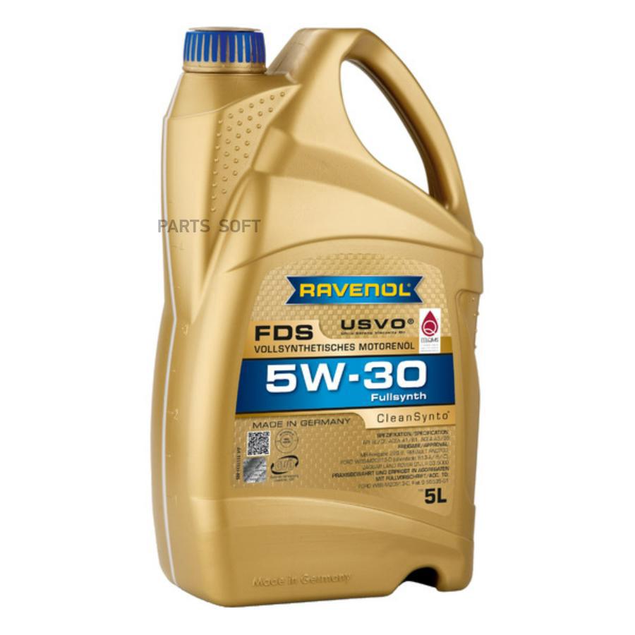 

Моторное масло Ravenol синтетическое 5w30 Fds 5л