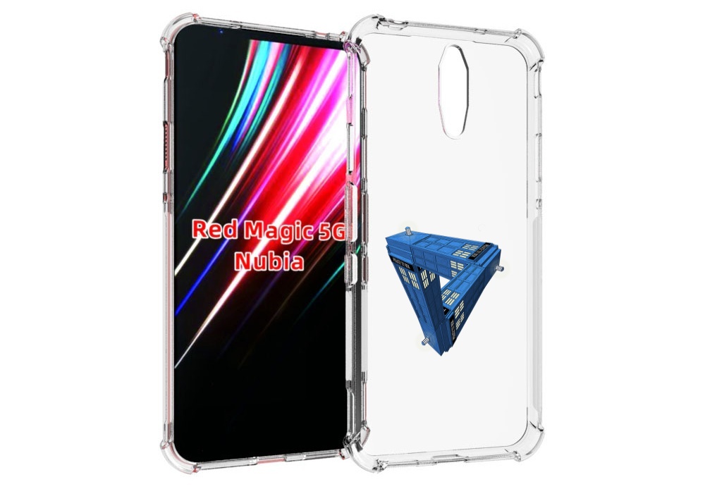 

Чехол MyPads головолока абстракция для ZTE Nubia Red Magic 1 5G, Прозрачный, Tocco