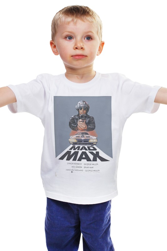 

Футболка детская Printio Mad max цв. белый р. 140, Mad max