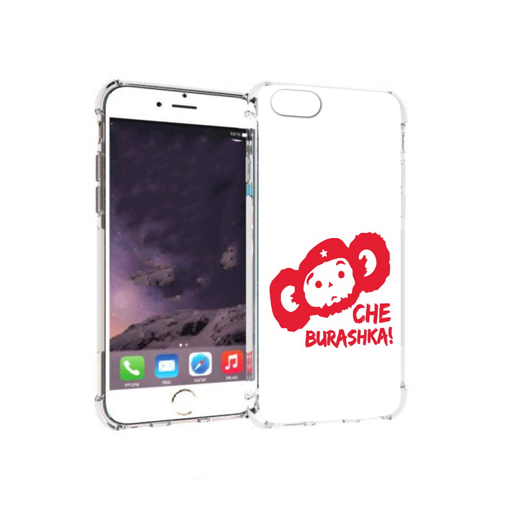 

Чехол MyPads Tocco для Apple iPhone 6 чебурашка (PT54043.605.672), Прозрачный, Tocco