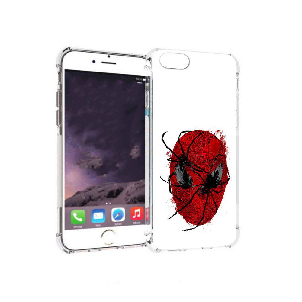 

Чехол MyPads Tocco для Apple iPhone 6 человек паук (PT54043.605.673), Прозрачный, Tocco