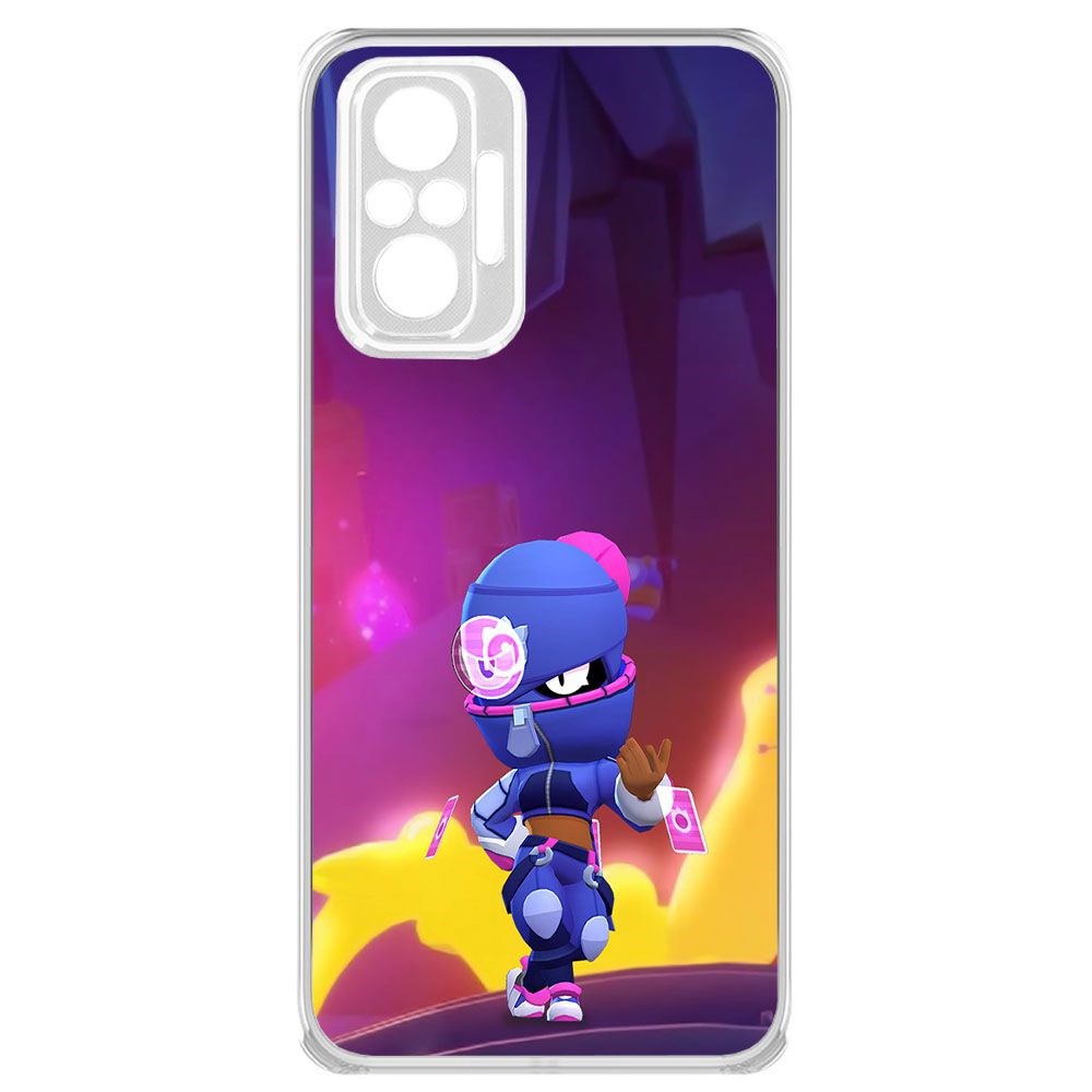 Чехол-накладка Brawl Stars-Ниндзя Тара для Xiaomi Redmi Note 10 Pro
