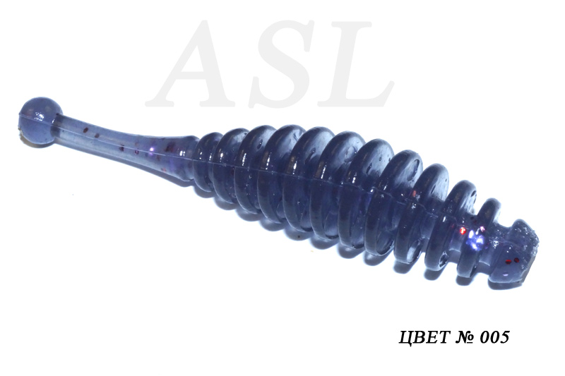 

Силиконовая приманка ASL Бу-Буцв. 005 L-7 см 7шт/уп, Бу-бу