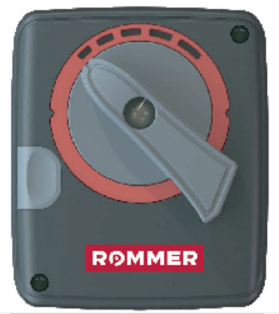 фото Сервопривод rommer rvm-0005-230001 230v 120s