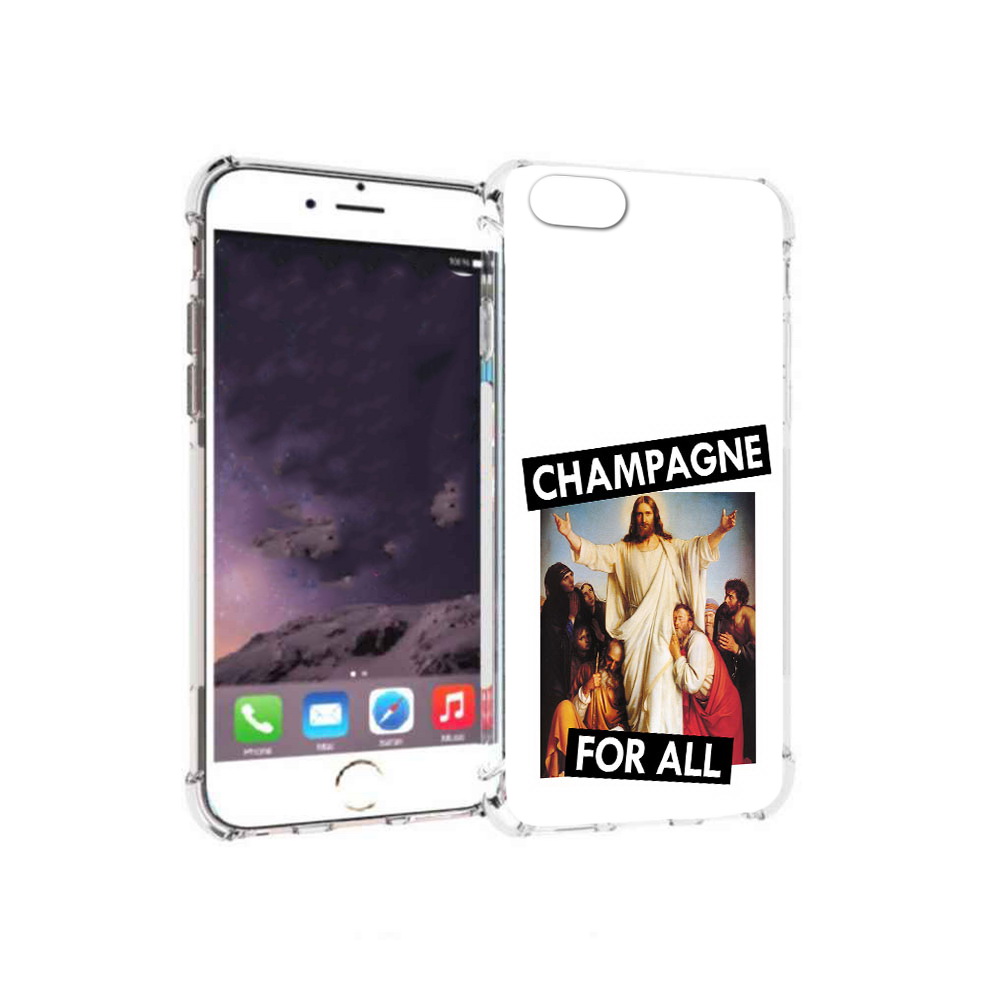 

Чехол MyPads Tocco для Apple iPhone 6 шампанское (PT54043.605.697), Прозрачный, Tocco
