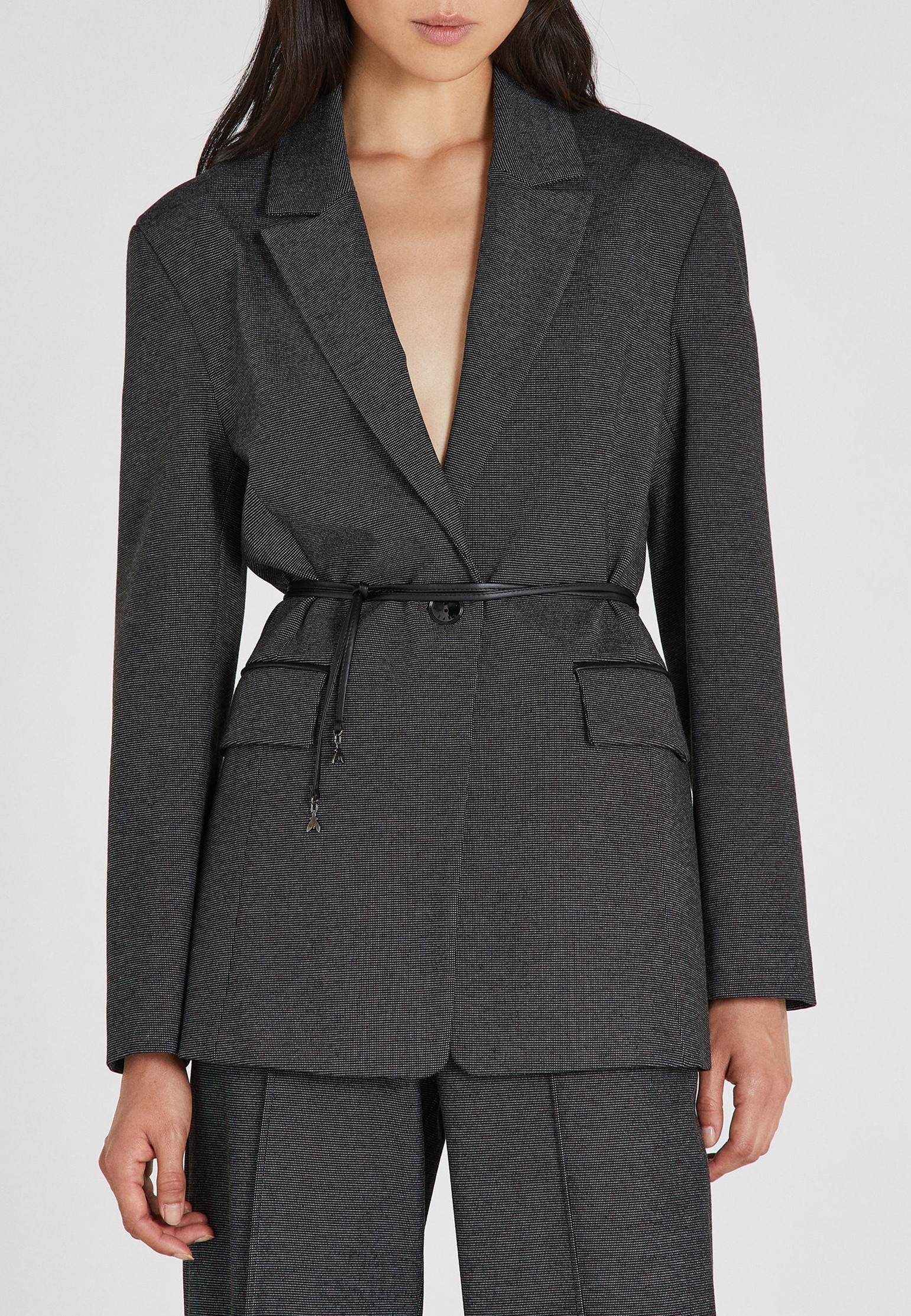 

Жакет женский Patrizia Pepe 133826 черный 44 IT, 133826