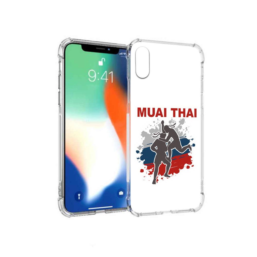 

Чехол MyPads Tocco для Apple iPhone X Муайтай (PT94261.606.123), Прозрачный, Tocco