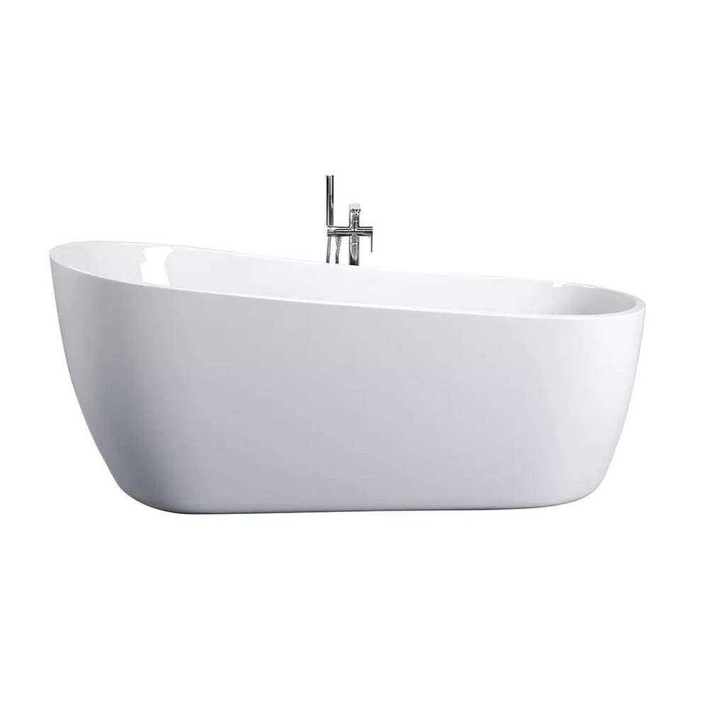 

Отдельностоящая акриловая ванна Cerutti Spa Viva CT9127 170x75 Белая, Белый