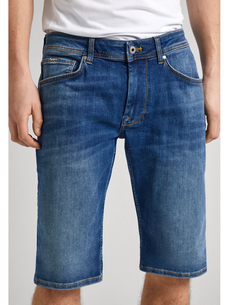 

Джинсовые шорты мужские Pepe Jeans London PE122F07W синие 30, Синий, PE122F07W
