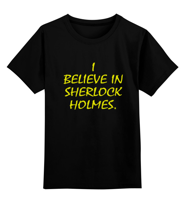 

Футболка детская Printio Sherlock цв. черный р. 140, Sherlock