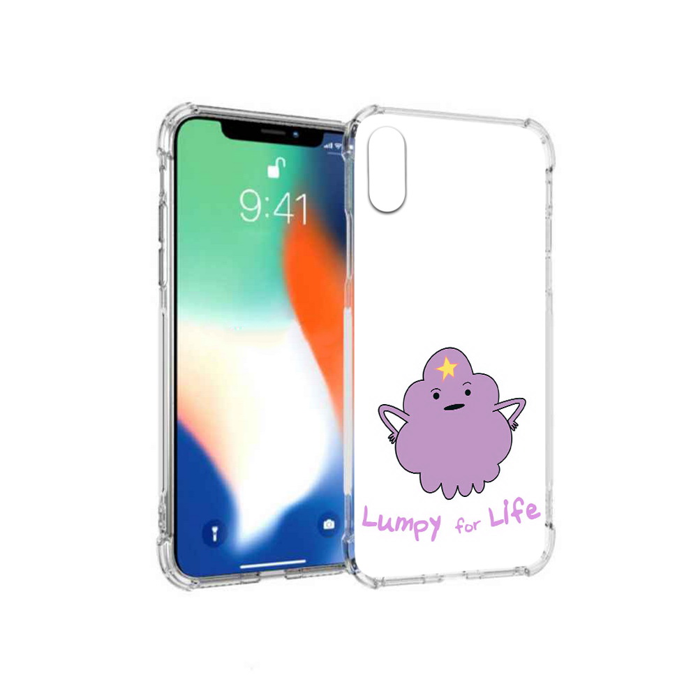 

Чехол MyPads Tocco для Apple iPhone X Принцесса пупырчатого королевства (PT94261.606.139), Прозрачный, Tocco