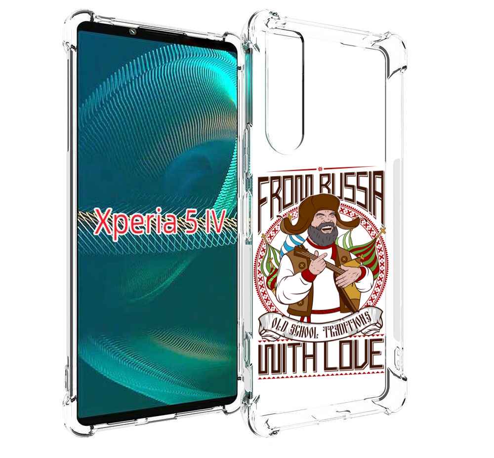 

Чехол MyPads русский мужчина для Sony Xperia 5 IV (5-4), Прозрачный, Tocco