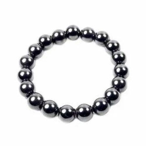 

Браслет из резины р. 17 Красота камня Гематит, гематит, Гематит